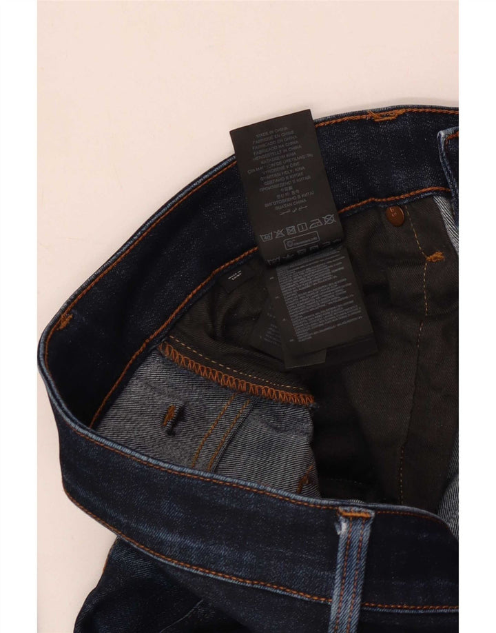 G-Star Herre 3301 Slim Jeans W34 L32 Marineblå Bomuld