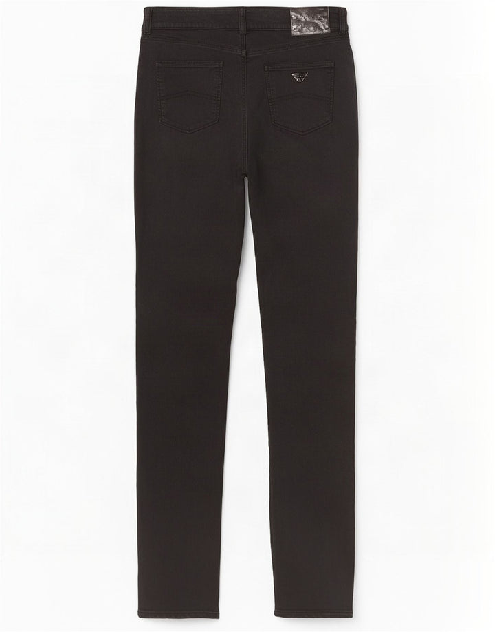 Armani Dame Skinny Jeans W31 L33 Sort Bomuld