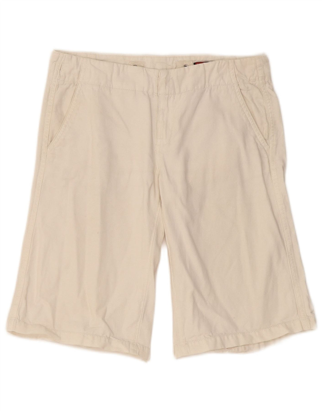 Diesel Chino Shorts til kvinder W26 Små hvide bomuld