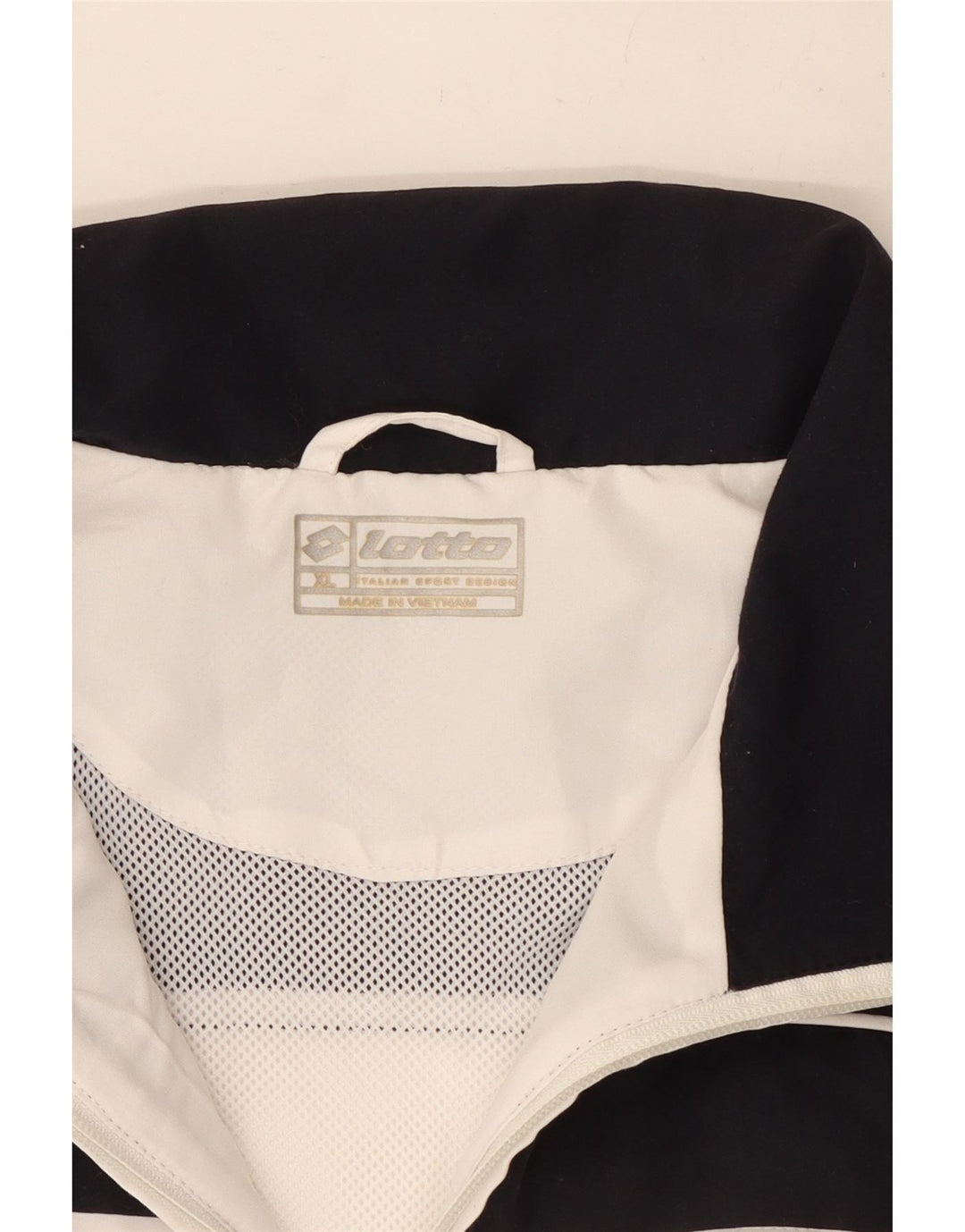 Lotto Herre træningsdragt Topjakke XL Hvid Colourblock Polyester