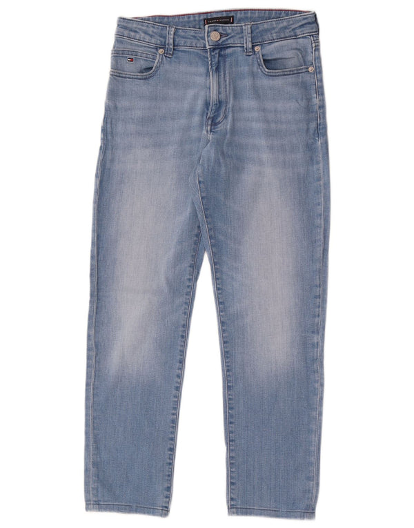 Tommy Hilfiger Boys Straight Jeans 12-13 år Blå Bomuld