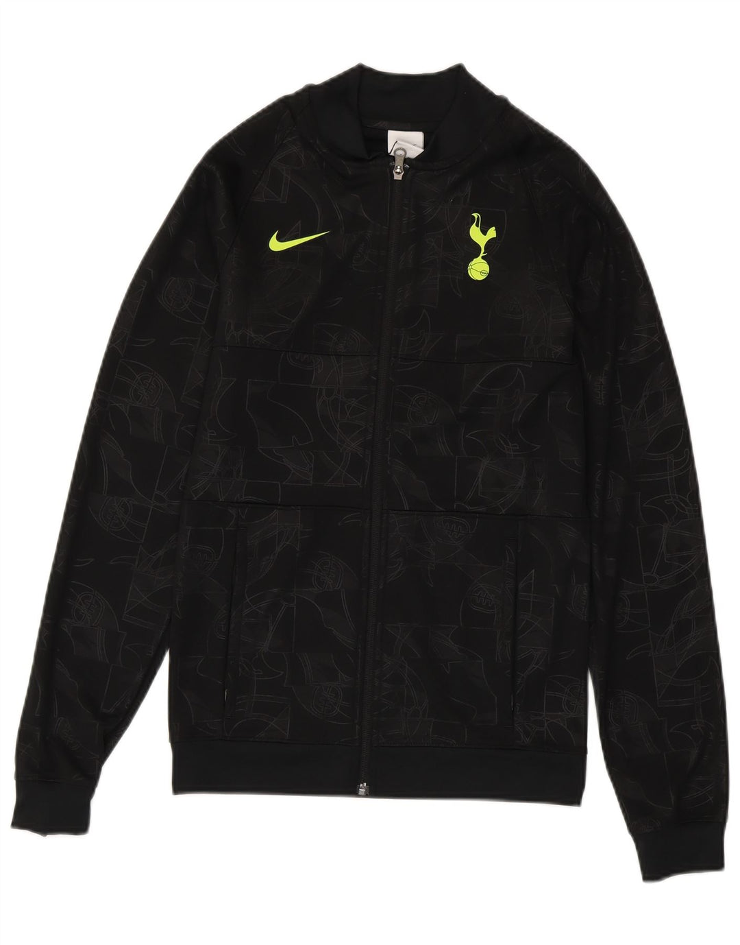 NIKE Herre Tottenham Hotspur Grafisk træningsdragt Topjakke XS Sort