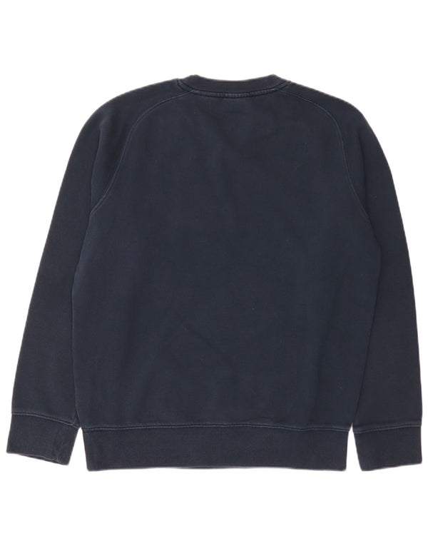 Timberland Herre Regular Fit Grafisk Sweatshirt Jumper Medium Navy Blue