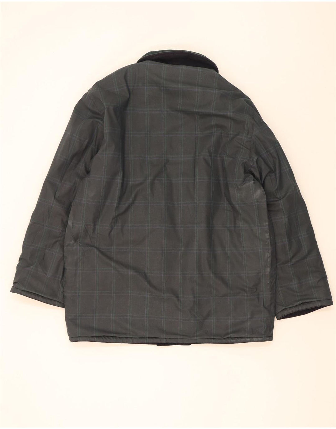 North Pole Herre Vendbar Windbreaker Coat UK 40 Large Navy Blue Wool