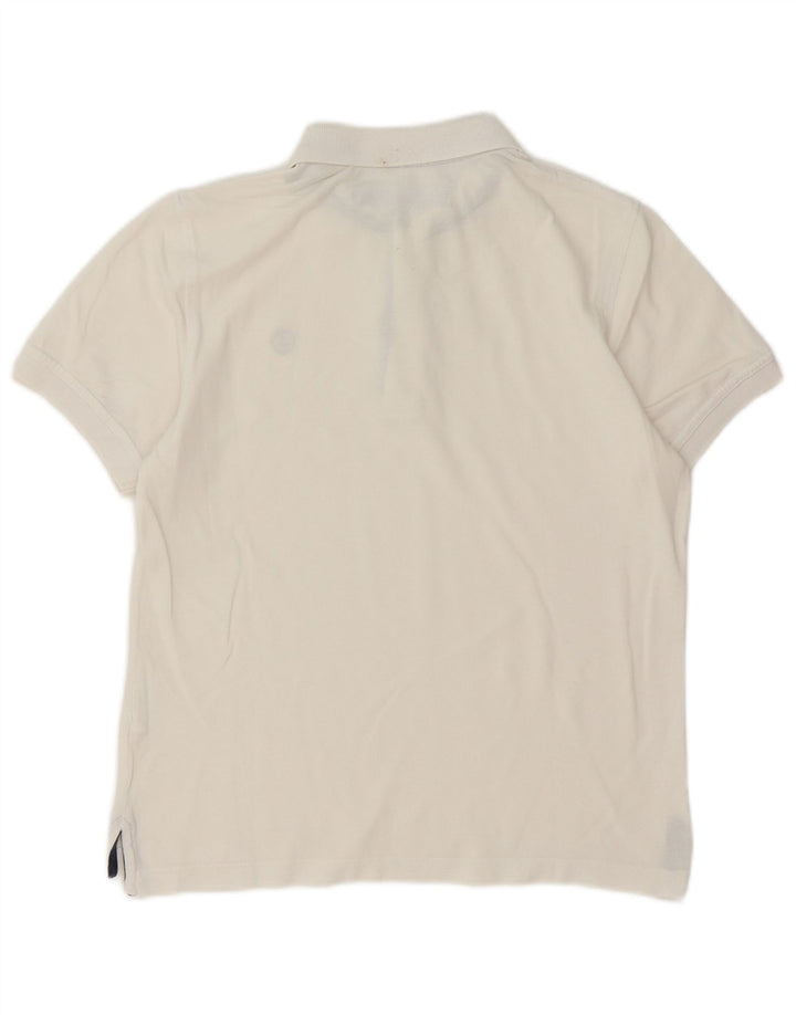 Jeckerson herre poloshirt XS hvid bomuld