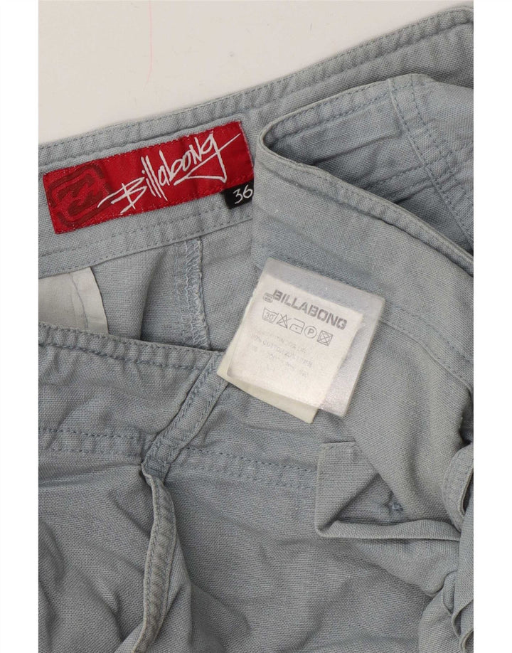 Billabong Herre Chino Shorts W36 Stor Blå Bomuld
