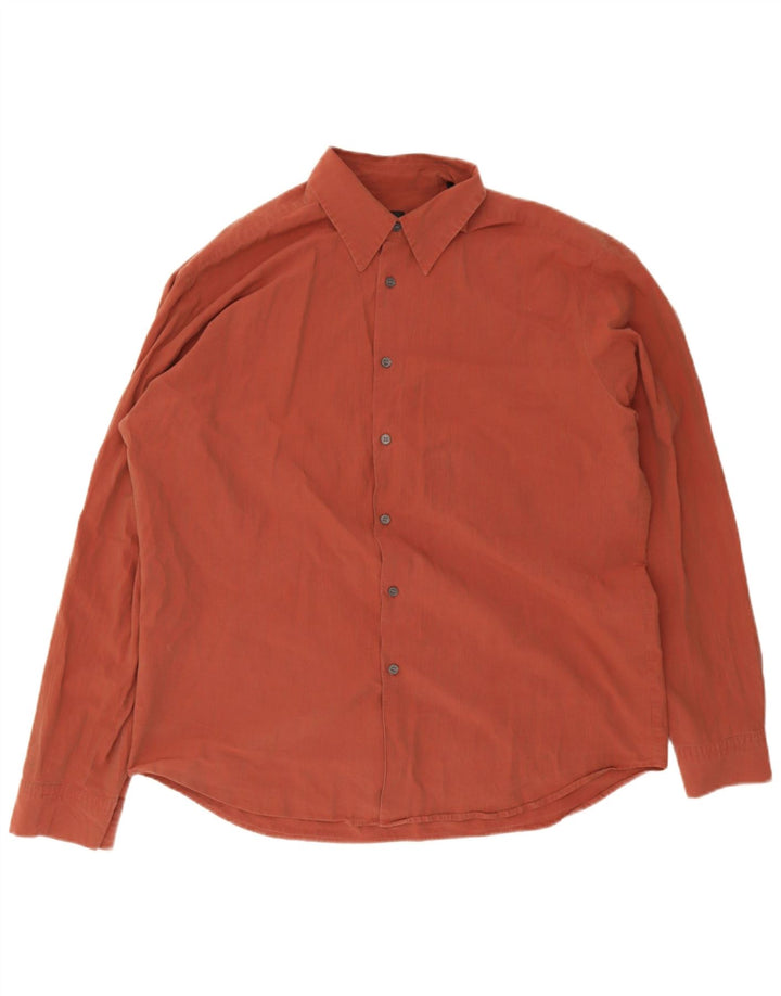 Hugo Boss Herreskjorte Large Maroon