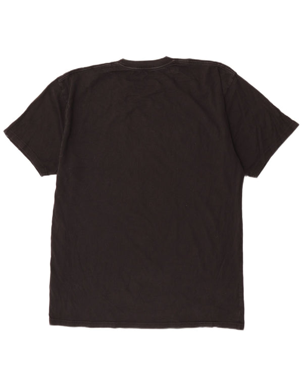 Vans Herre Classic Fit Grafisk T-Shirt Top XL Sort Bomuld