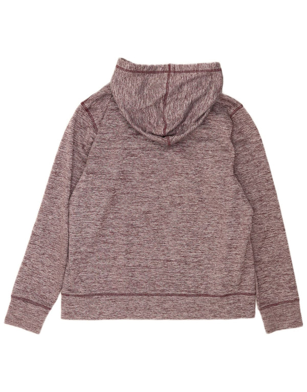 Under Armour Grafisk hættetrøje til kvinder UK 18 XL Burgundy Flecked
