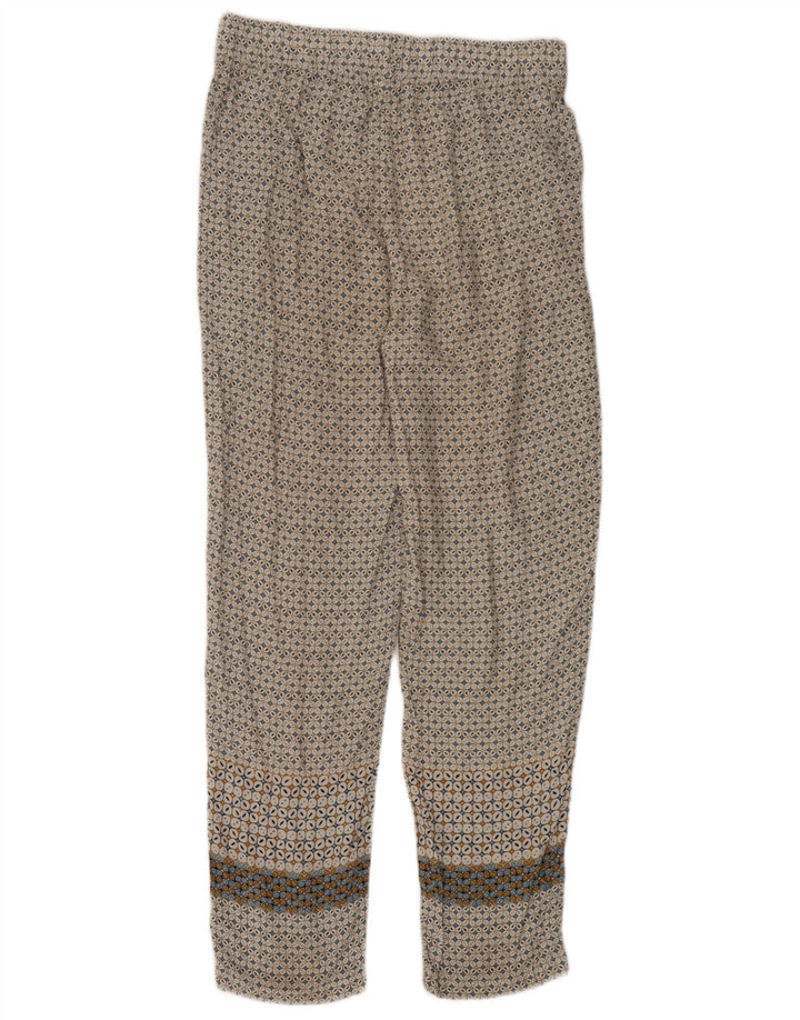 Benetton Dame Casual Bukser Små W30 L29 Flerfarvet Geometrisk