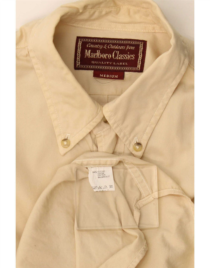 Marlboro Classics Herreskjorte Medium Beige Bomuld