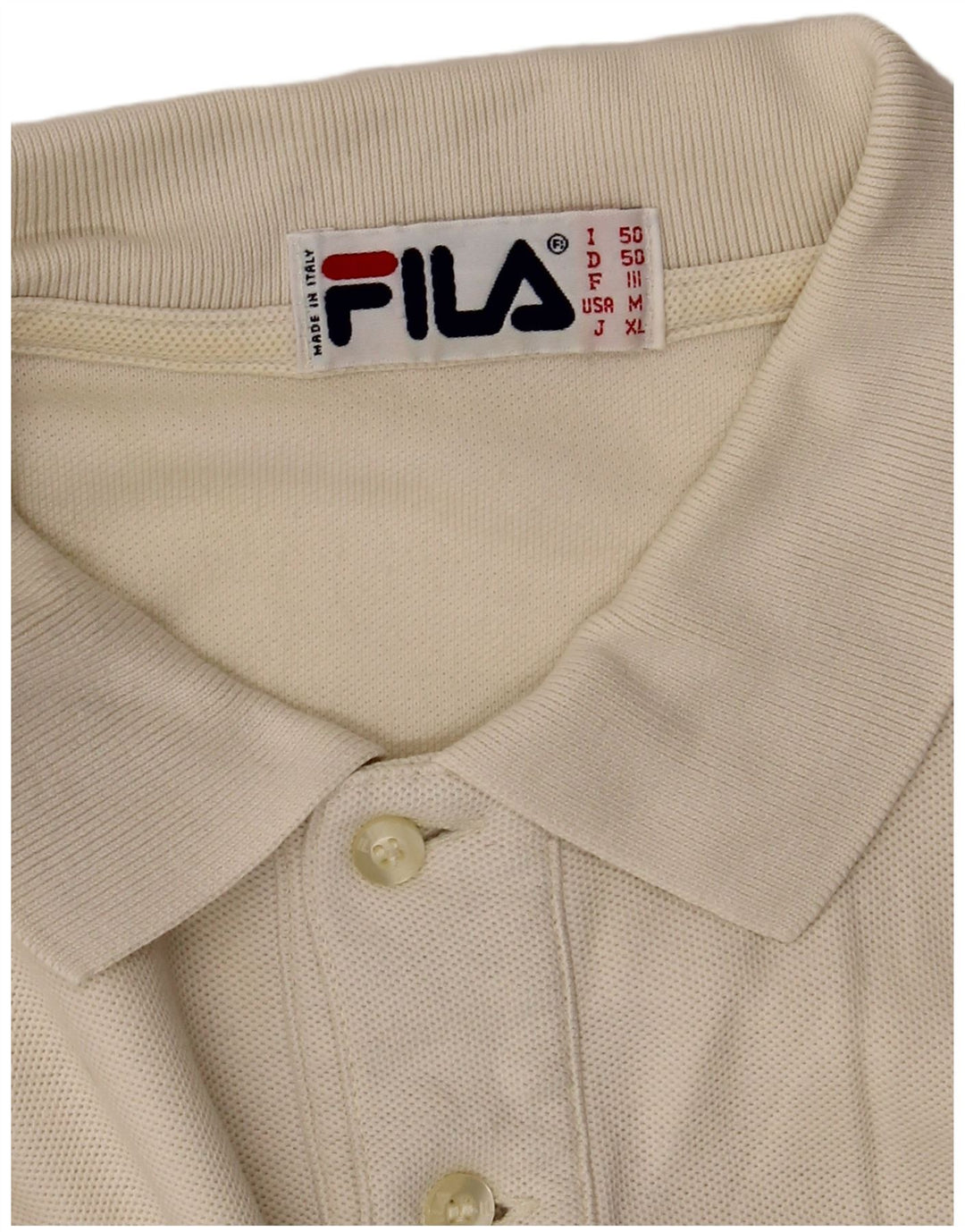 Fila Polo Shirt til mænd IT 50 Medium Beige