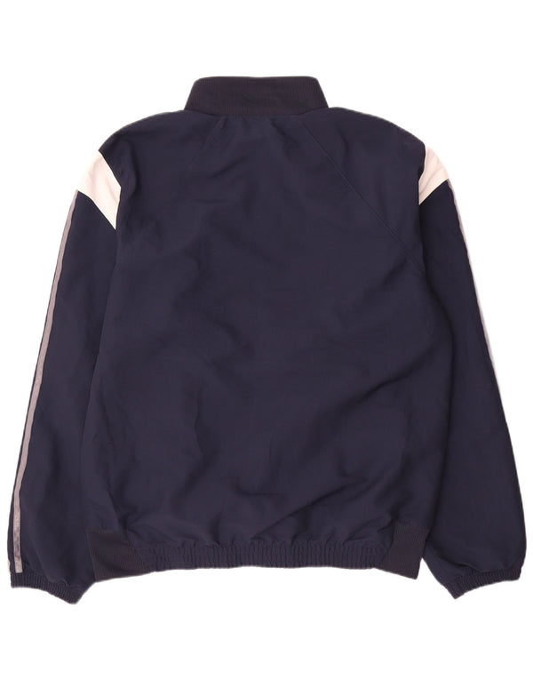 Adidas Grafisk træningsdragt topjakke til mænd Medium Navy Blue Colourblock