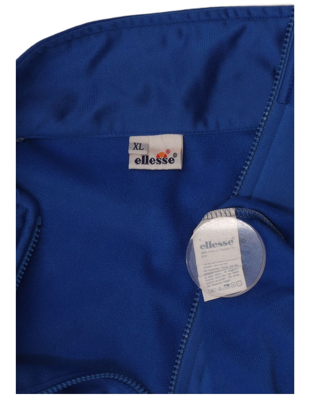 Ellesse Herre træningsdragt Topjakke XL Blå Colourblock Polyester