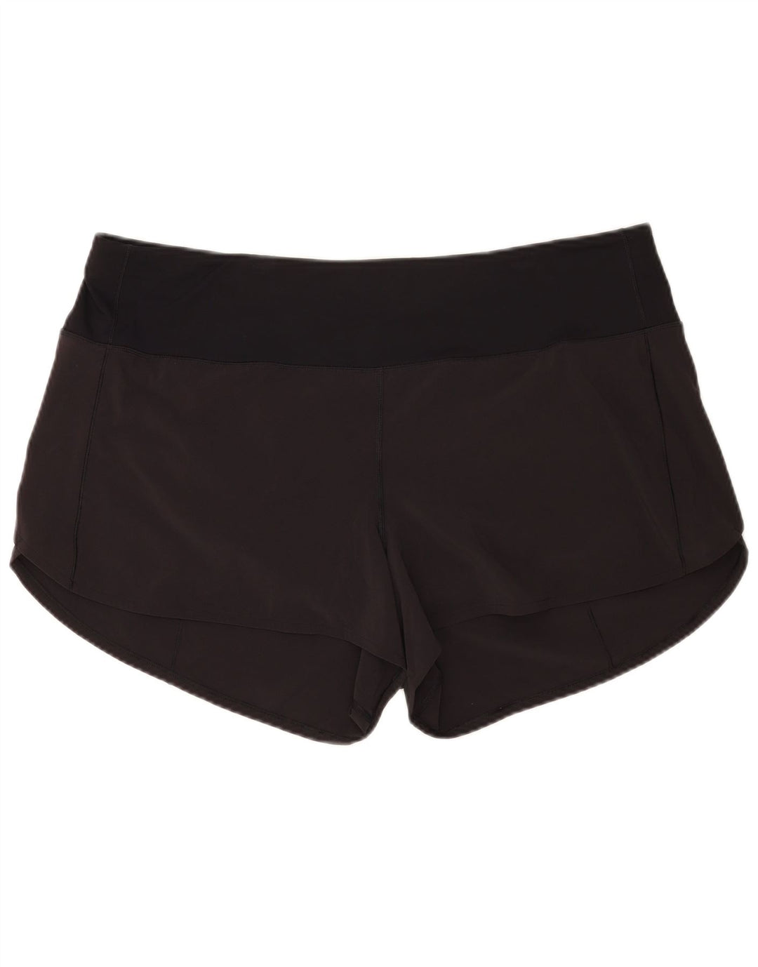 Lululemon sportsshorts til kvinder US 18 2XL sort polyester