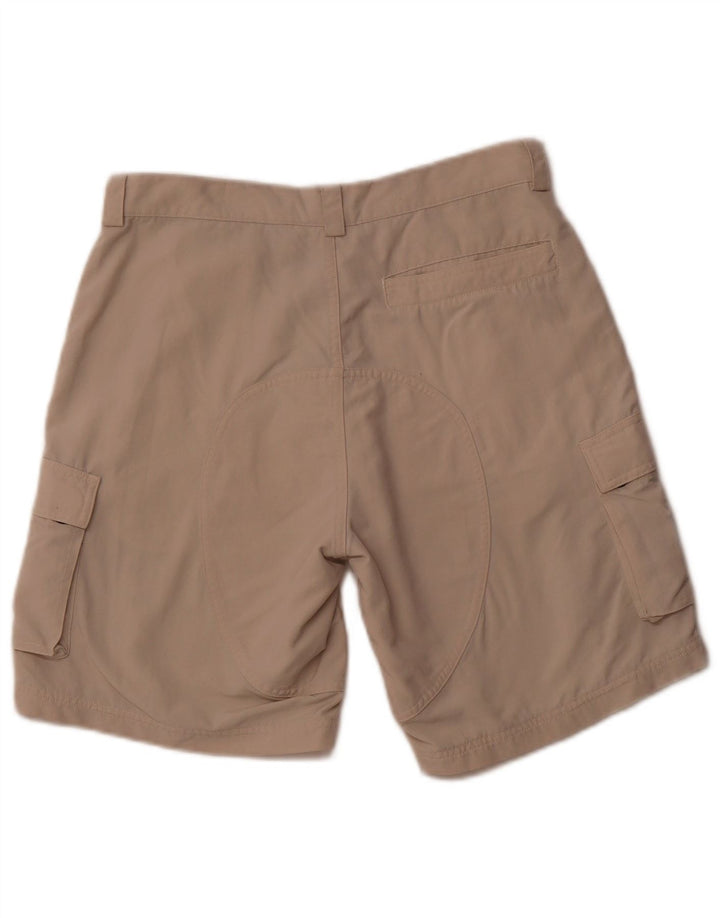 Adidas Herre Cargo Shorts Små W29 Beige Polyamid