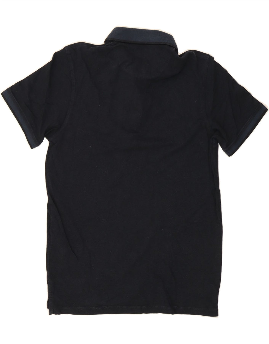 JACK & JONES Mens Polo Shirt Large Navy Blue Cotton Vintage Jack & Jones and Second-Hand Jack & Jones from Messina Hembry 