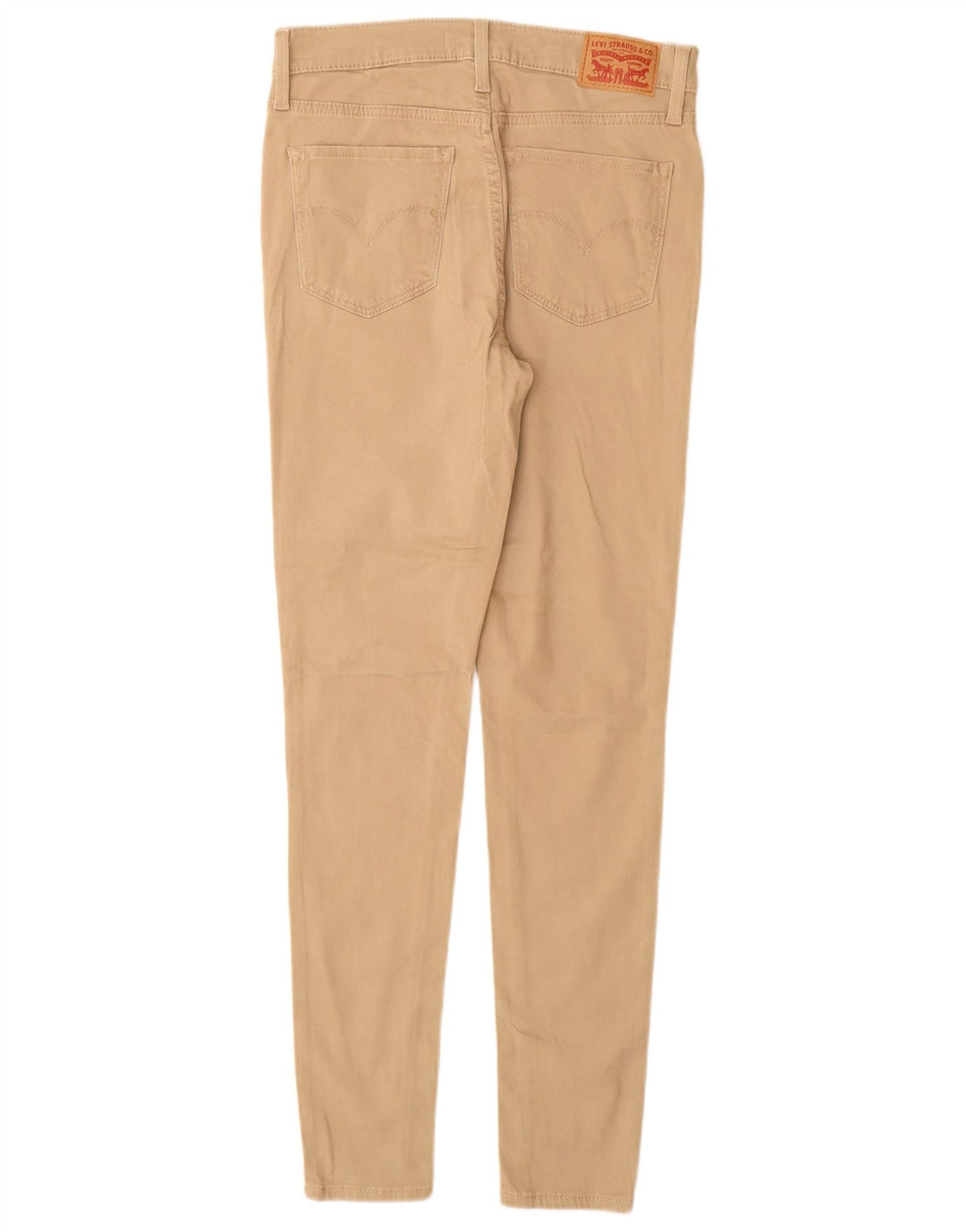 LEVI'S Dame 720 Højtalje Super Skinny Casual Bukser W27 L30 Beige