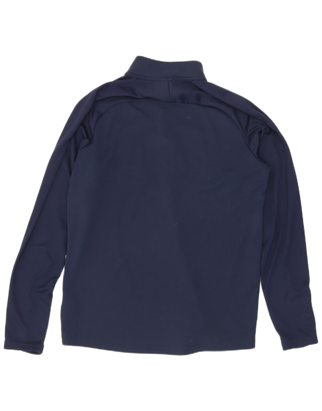 Nike Herre Dri Fit Pullover Træningsdragt Top Medium Navy Blue Colourblock