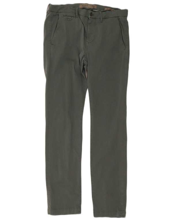 Guess Herre Alain Slim Tapered Chino Bukser W32 L32 Grå