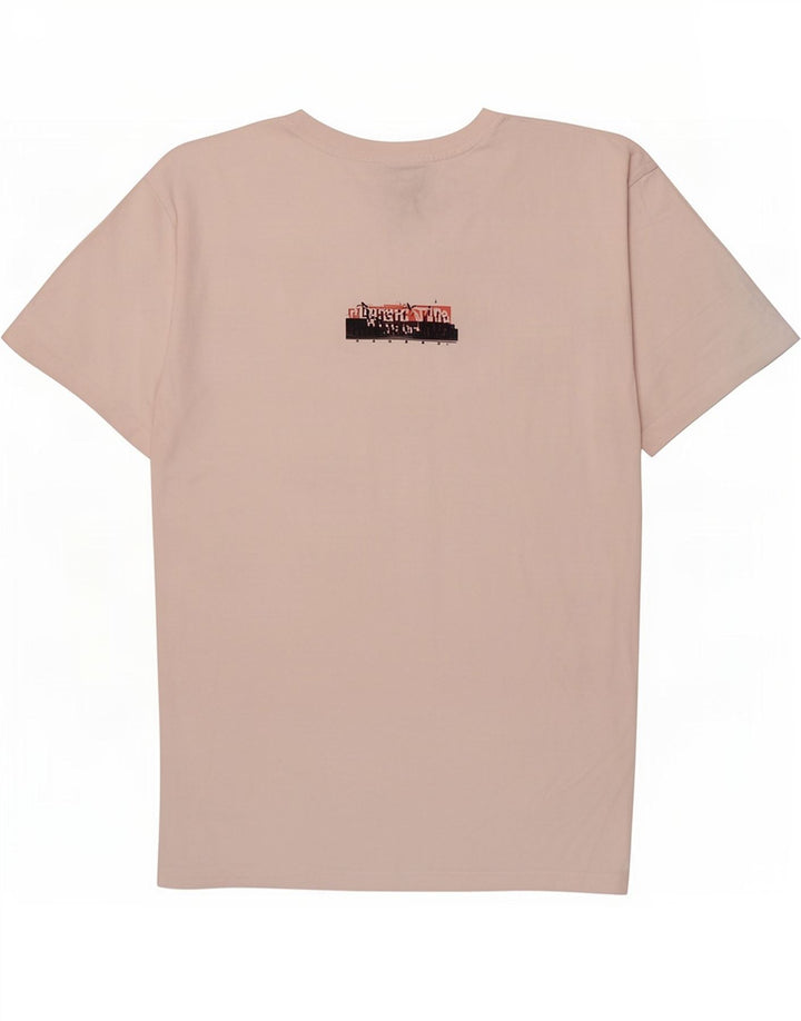 Ellesse Herre Grafisk T-Shirt Top Lille Hvid Bomuld