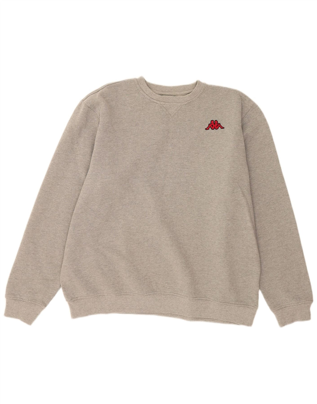 Kappa Herre Sweatshirt Jumper 2XL Grå Bomuld