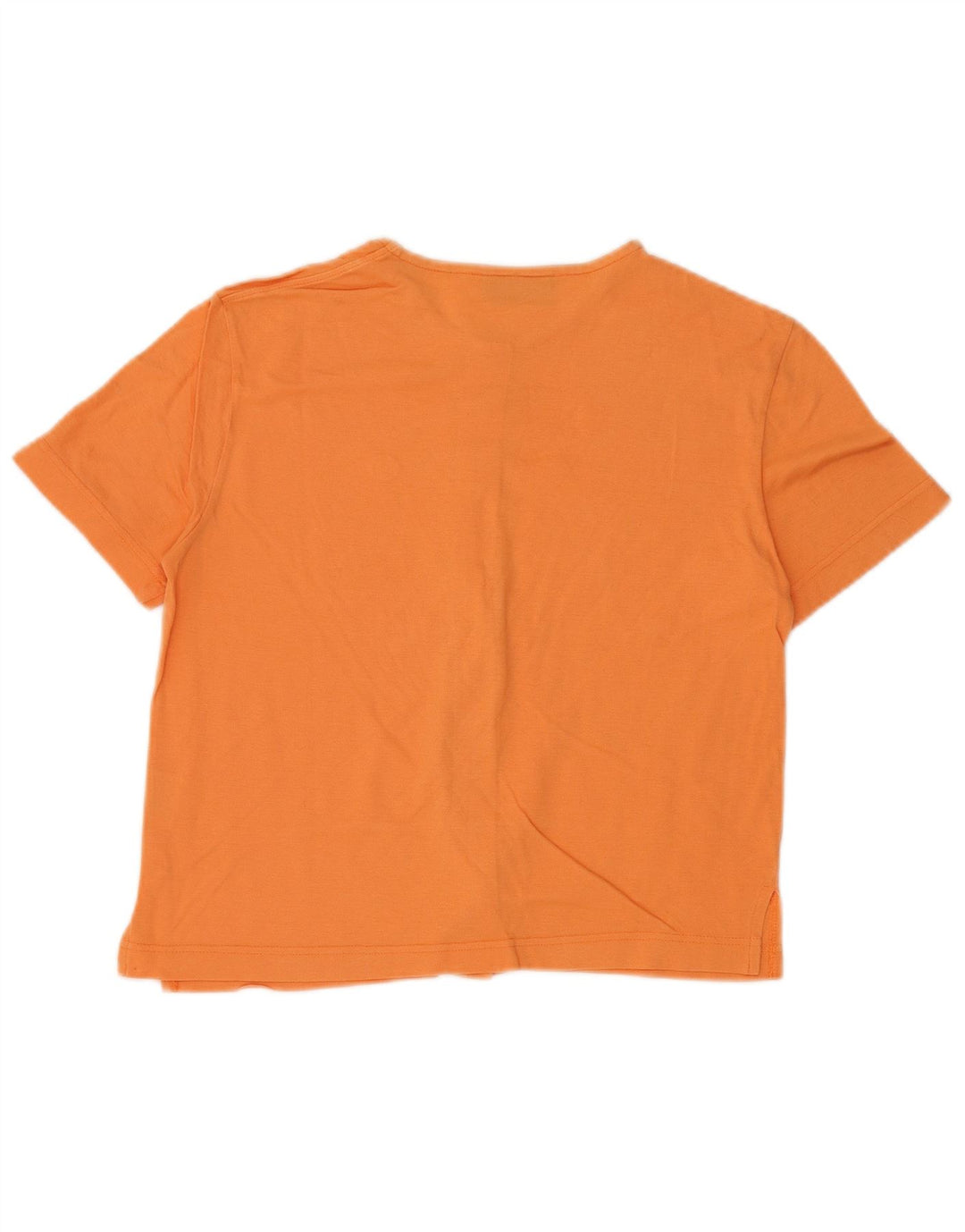 SERGIO TACCHINI Kortærmet skjortebluse til kvinder UK 14 Medium Orange