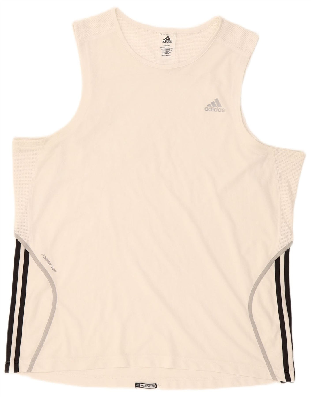 Adidas Herrevest Top XL Hvid Polyester