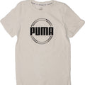 PUMA Boys Graphic T-Shirt Top 9-10 Years Medium  White Cotton Vintage Puma and Second-Hand Puma from Messina Hembry 