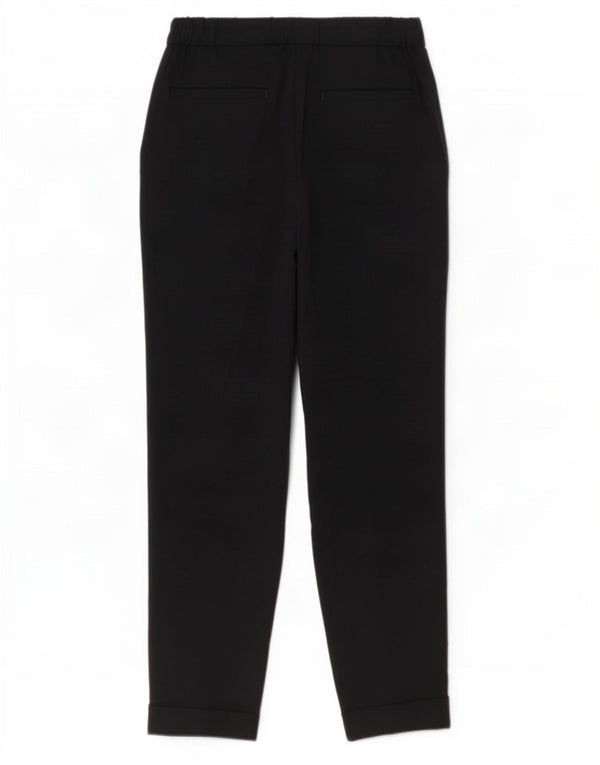 Marks & Spencer Lige fritidsbukser til kvinder UK 8 Small W28 L27 Sort
