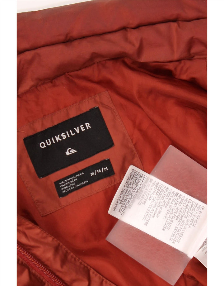 Quiksilver Polstret Herrejakke UK 38 Medium Brun Polyester