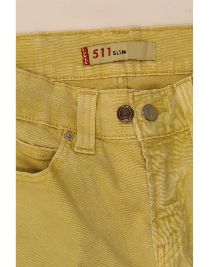 Levi's Herre 511 Slim Jeans W30 L34 Gul