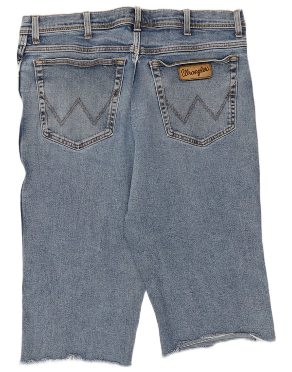 Wrangler Herre Texas Denim Shorts W38 XL Blå