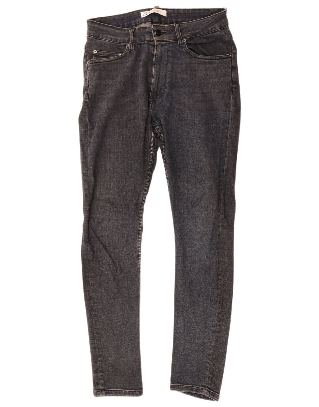 Zara Herre Slim Jeans EU 40 Medium W31 L31 Marineblå Bomuld