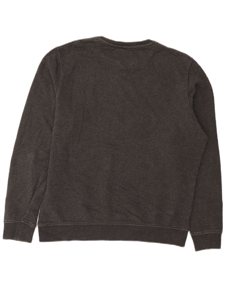 Lyle & Scott Sweatshirt til mænd, stor grå bomuld