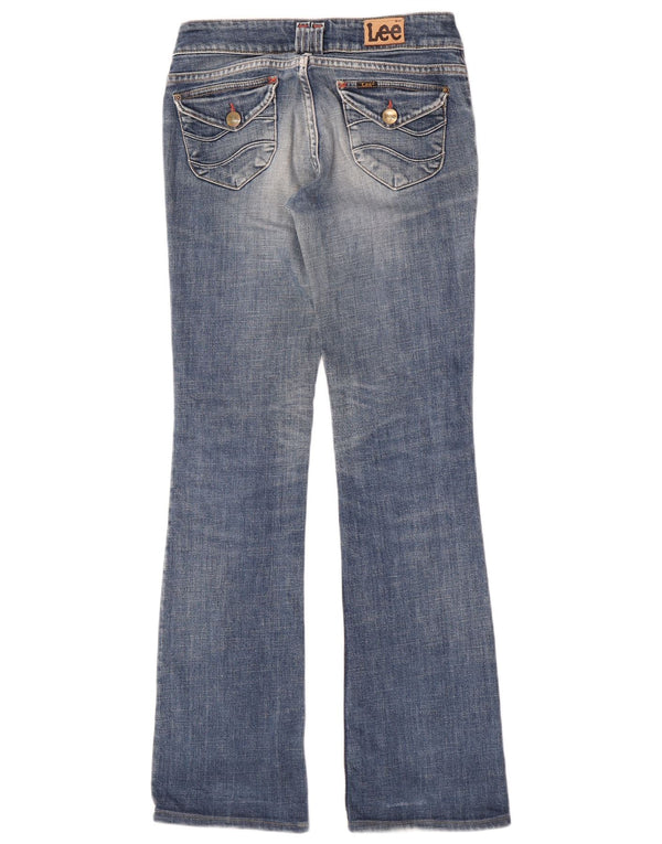 Lee Dame Leola Bootcut Jeans med lav talje W28 L32 Blå Bomuld