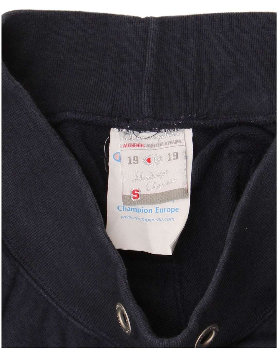 CHAMPION Dame træningsdragt Bukser Joggers UK 8 Small Navy Blue Bomuld