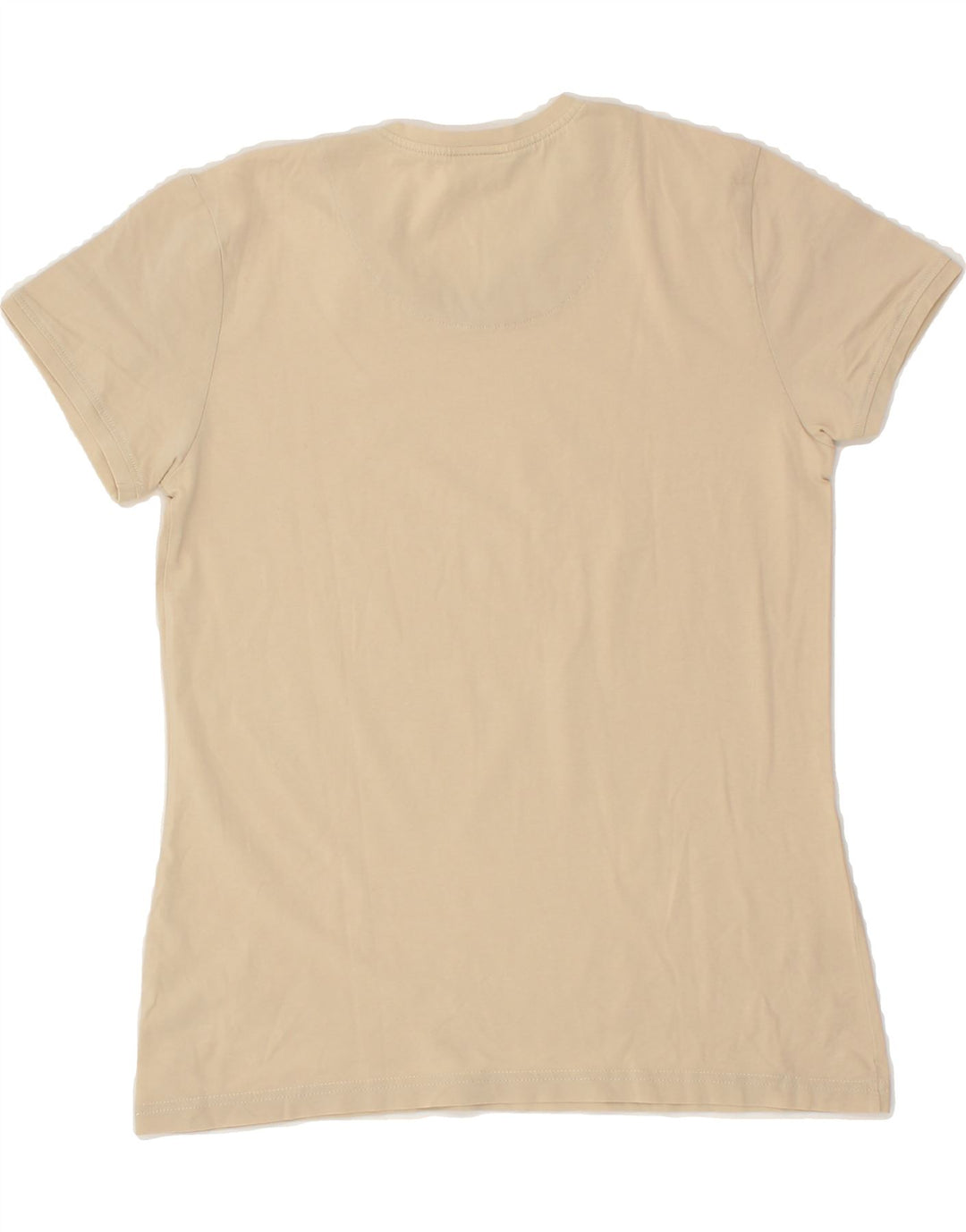 NIKE Womens T-Shirt Top UK 14/16 Large Beige Vintage Nike and Second-Hand Nike from Messina Hembry 