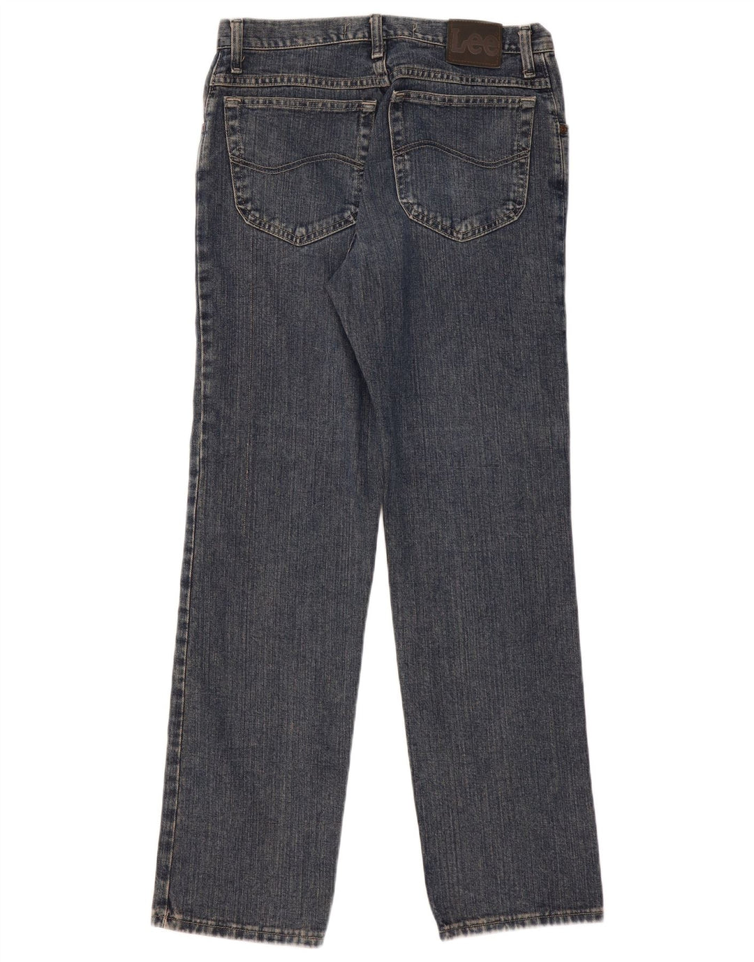 LEE Herre Regular Fit Straight Jeans W32 L30 Blå Bomuld