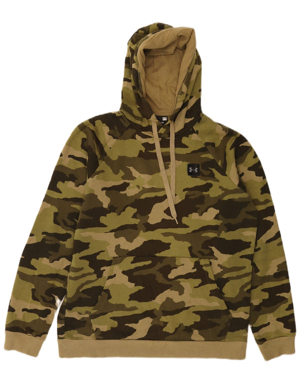 Under Armour Herre hættetrøje Jumper Medium Khaki Camouflage