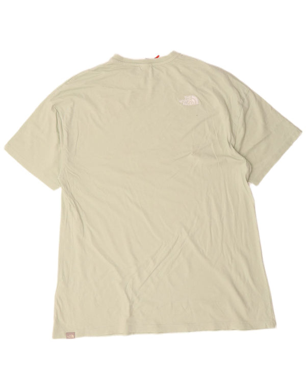 The North Face Kvinders Oversized T-Shirt Kjole UK 14 Medium Grøn Bomuld