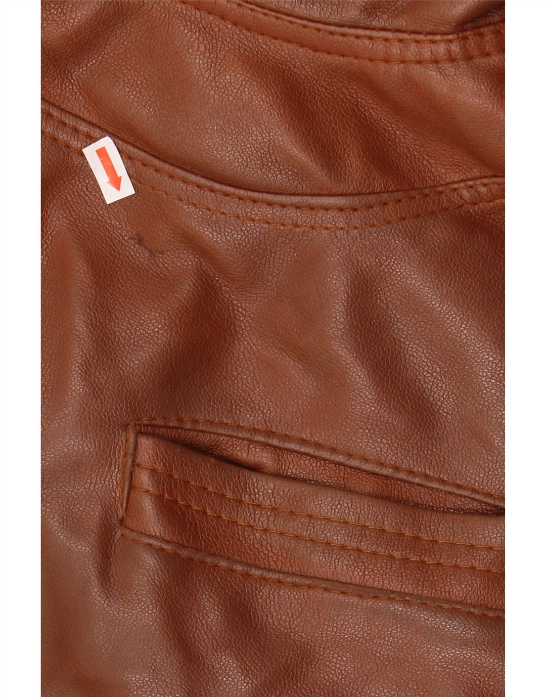 Vintage herre læderjakke UK 38 Medium Brown
