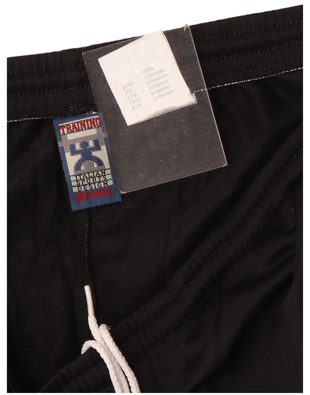 Lotto Træningsdragtsbukser til mænd UK 40/42 Large Black Polyester