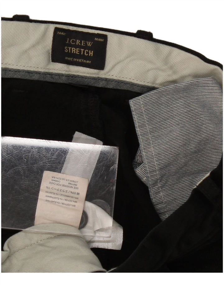 J. Crew Herre Slim Chino Bukser W31 L32 Sort Bomuld Classic