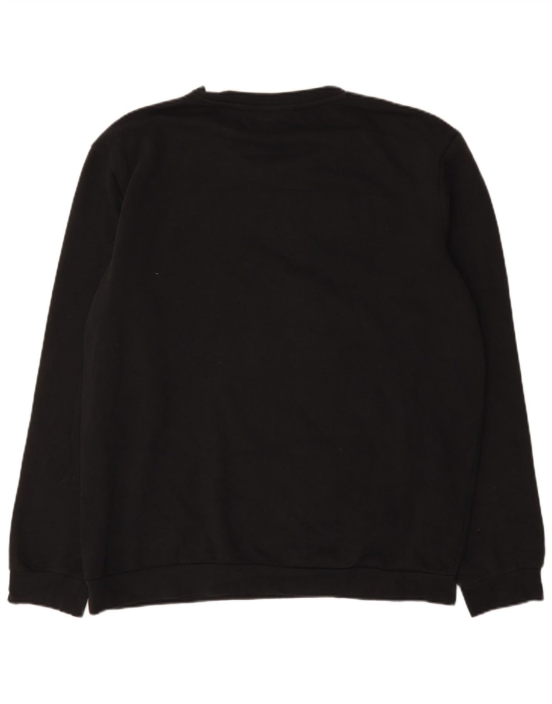 Kappa Herre Grafisk Sweatshirt Jumper 2XL Sort Bomuld