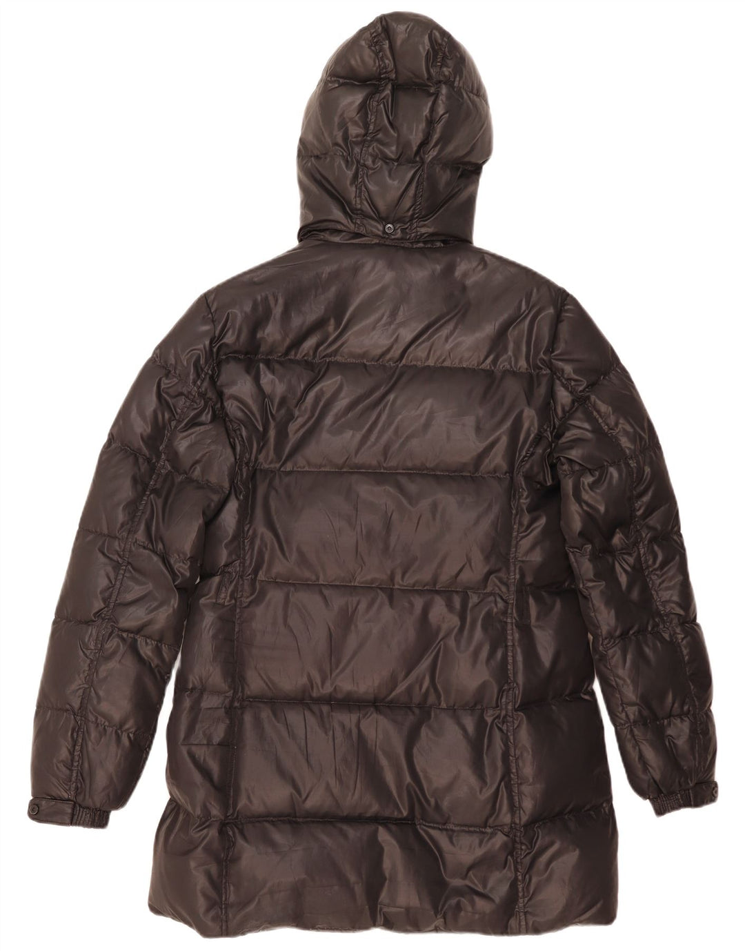 Champion Dame Hætte Polstret Frakke UK 18 XL Sort Polyester