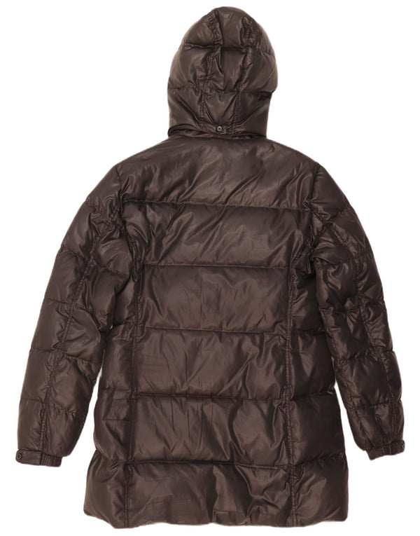 Champion Dame Hætte Polstret Frakke UK 18 XL Sort Polyester