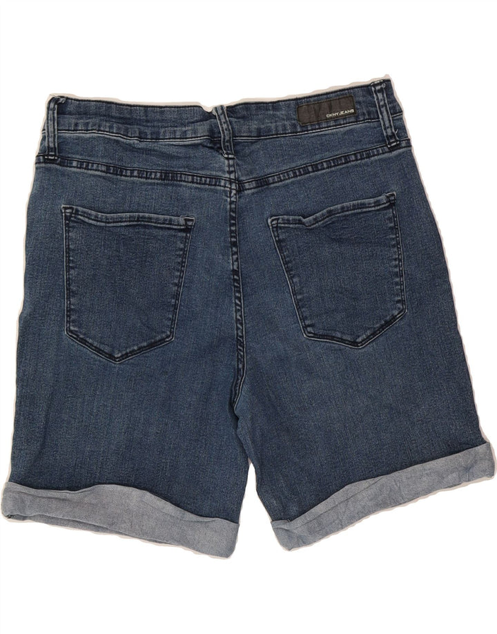 DKNY Womens Denim Shorts US 8 Medium W32 Blue Vintage Dkny and Second-Hand Dkny from Messina Hembry 
