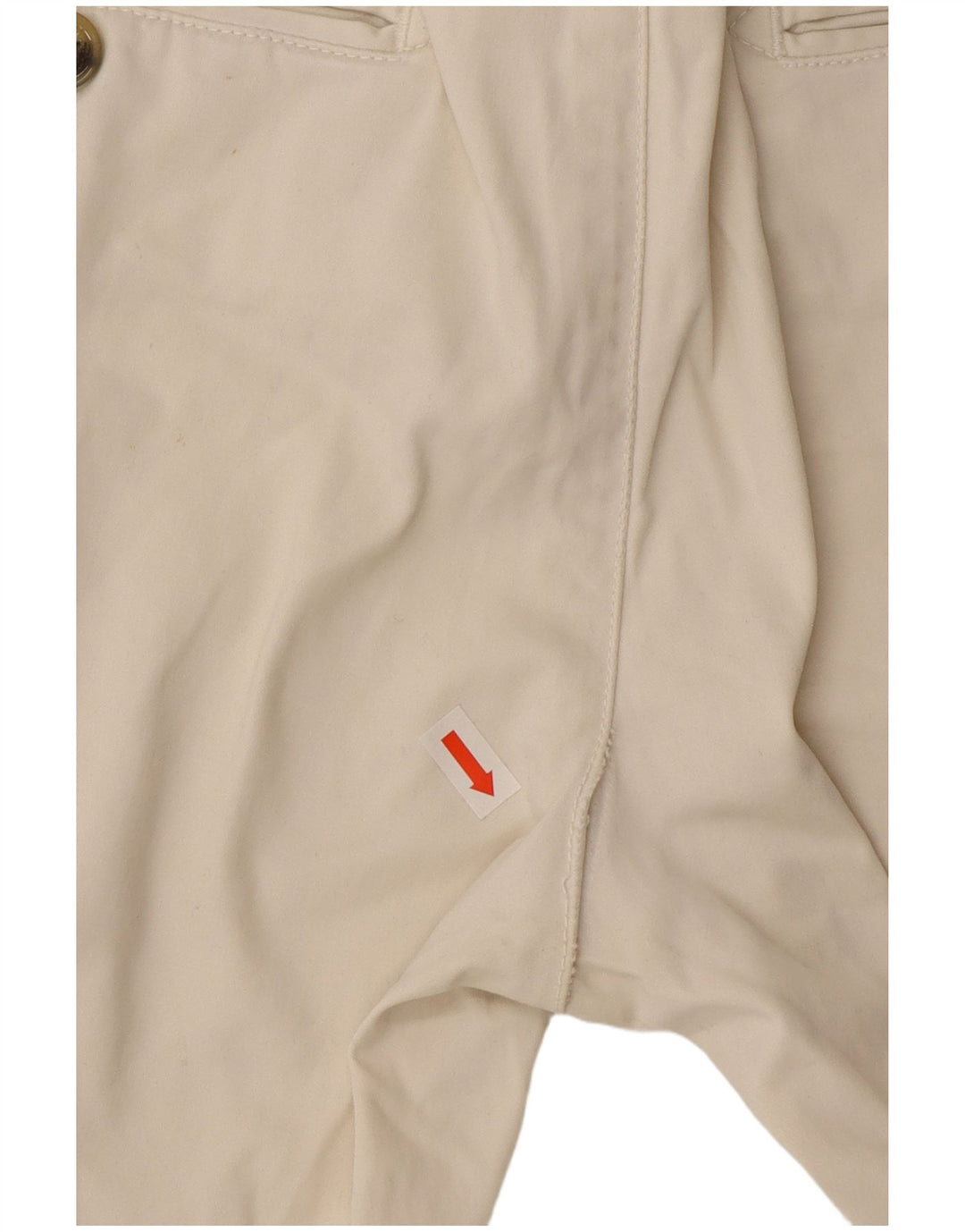 Massimo Dutti Dame Chino Bukser EU 40 Medium W30 L29 Off White