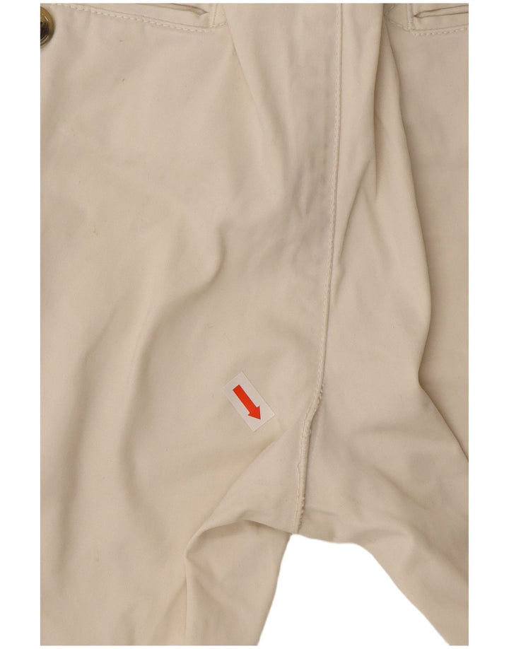 Massimo Dutti Dame Chino Bukser EU 40 Medium W30 L29 Off White